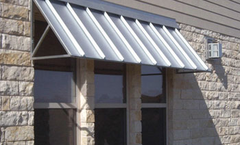 metal awning